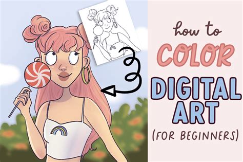 How to Color in Digital Art: Exploring the Art of Blending and Creating Vibrant Visuals